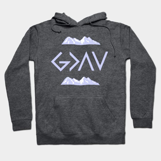 God Is Greater Hoodie by CatGirl101